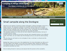 Tablet Screenshot of berge-ombragee.com